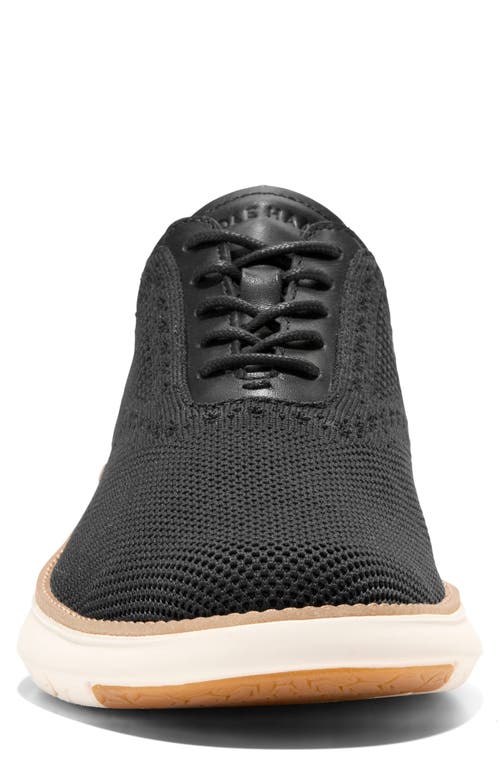 Cole Haan Grand Remix Oxford In Black/ivory