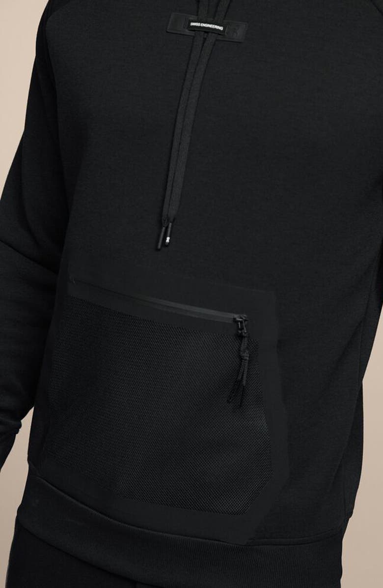 On Pullover Hoodie, Alternate, color, Black