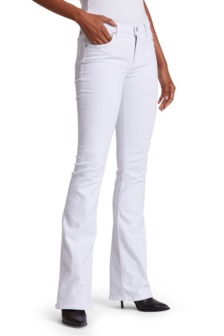 Nico Bootcut Jeans, Alternate, color, WHITE