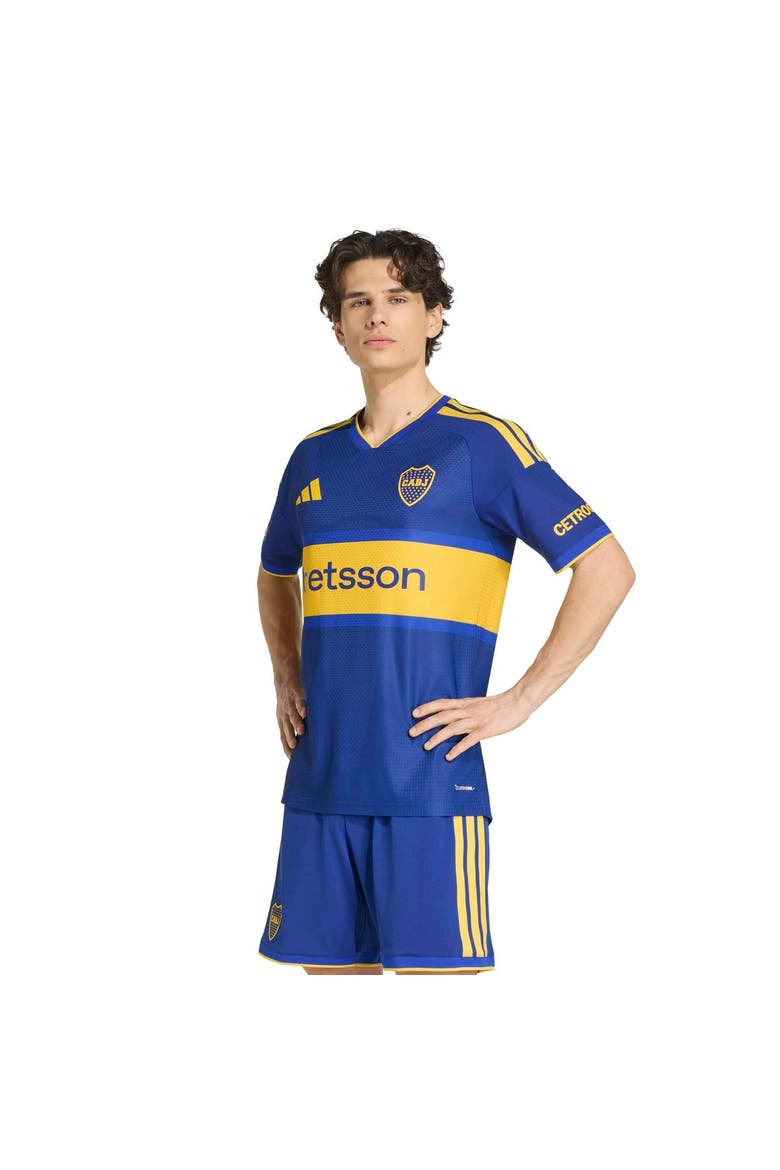 Men's adidas  Blue Boca Juniors 2026/27 Home On-Field Authentic Jersey, Main, color, Blue