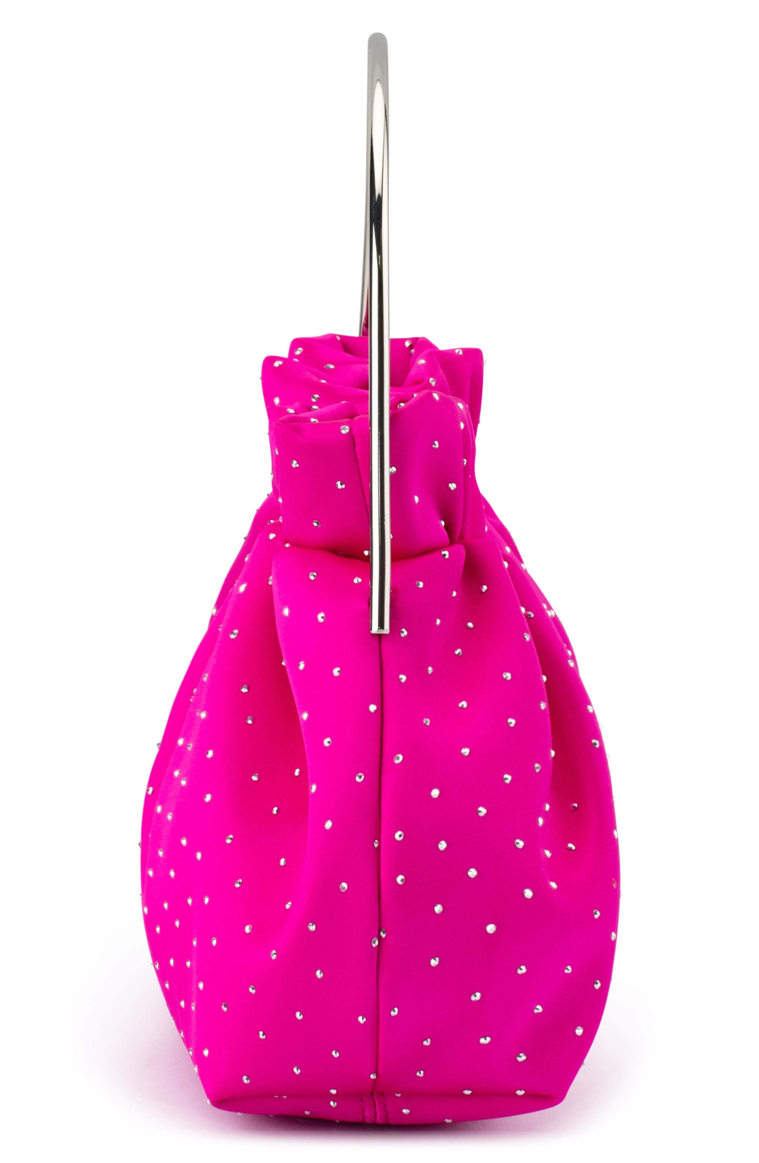 Archie Top Handle Clutch, Alternate, color, FUCHSIA