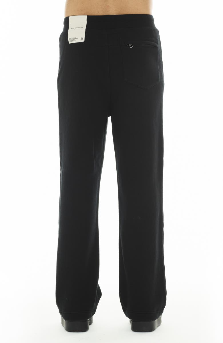 Cult of Individuality Oversize Cotton Sweatpants, Alternate, color, Black