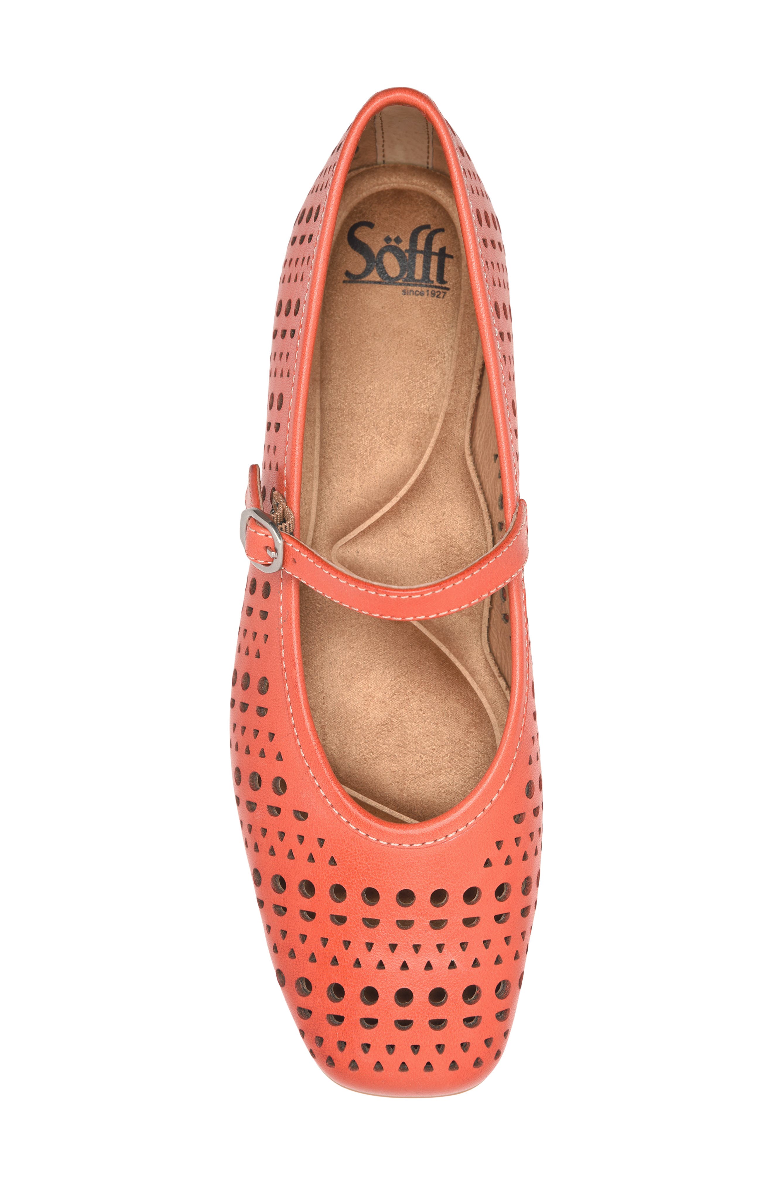 Ellie Mary Jane Pump, Alternate, color, RED CORAL