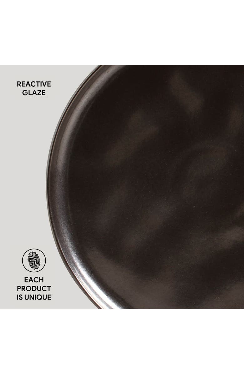 Porto Brasil Dinner Plate Set of 6, Alternate, color, Metallica