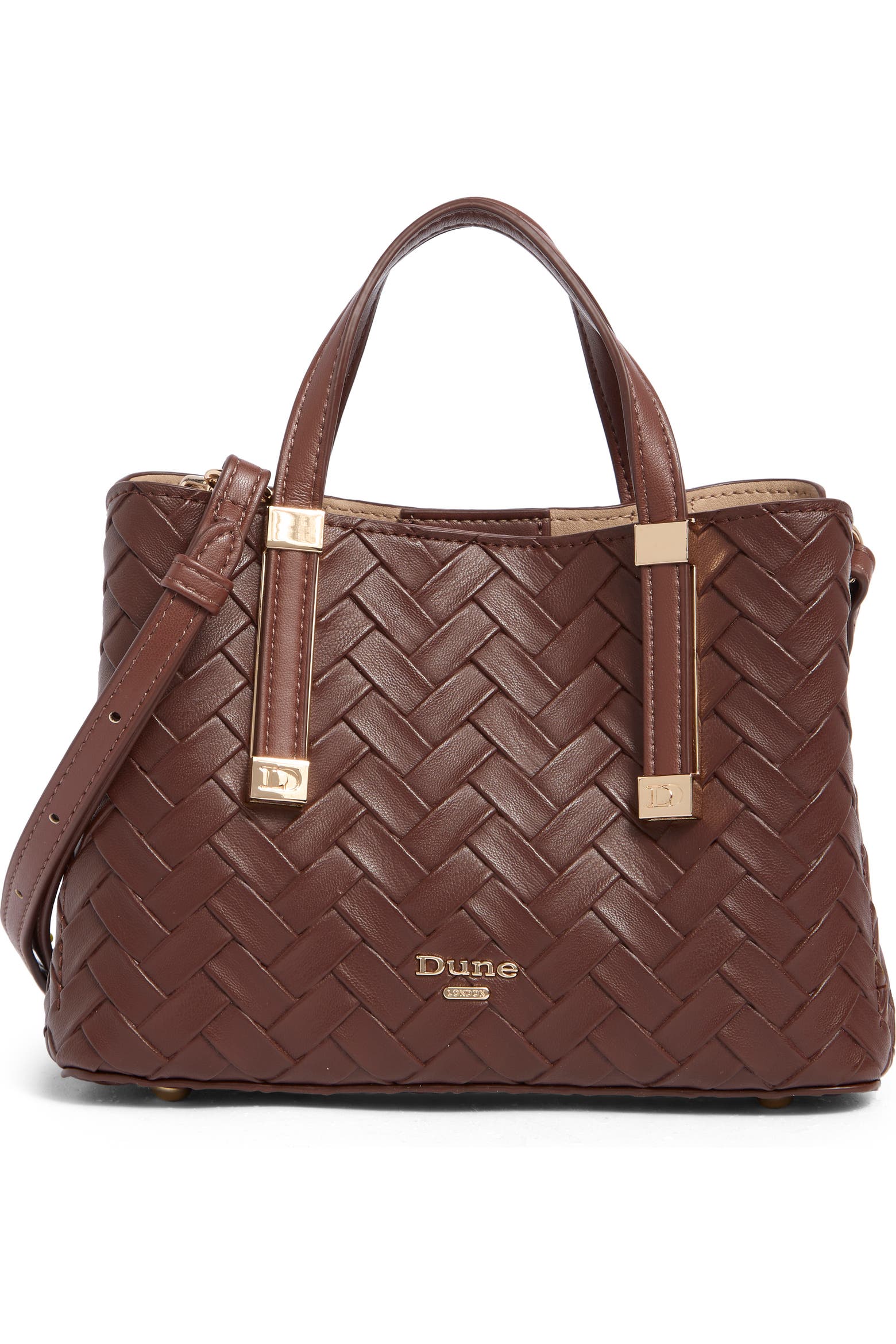 Dinky Code 3 Dune London Dinky Dorrie Faux Leather Satchel (Women) | Nordstromrack