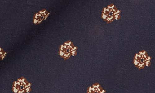 Ted Baker Olufar Print Cotton Button-up Shirt In Blue