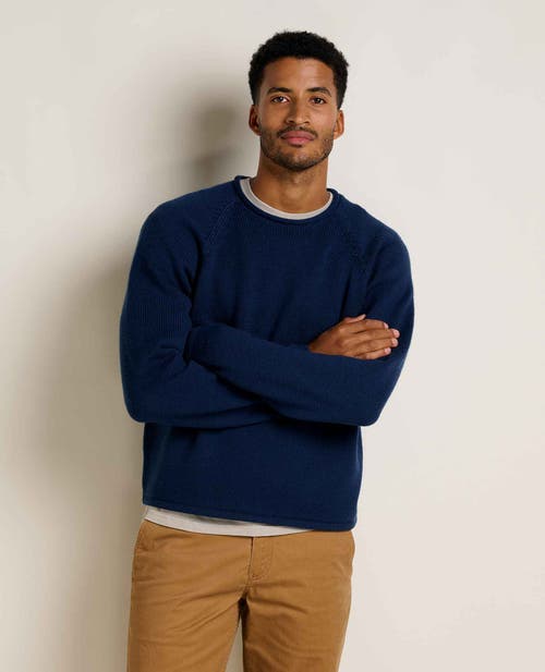 Toad And Co Alpineglo Sweater In True Navy