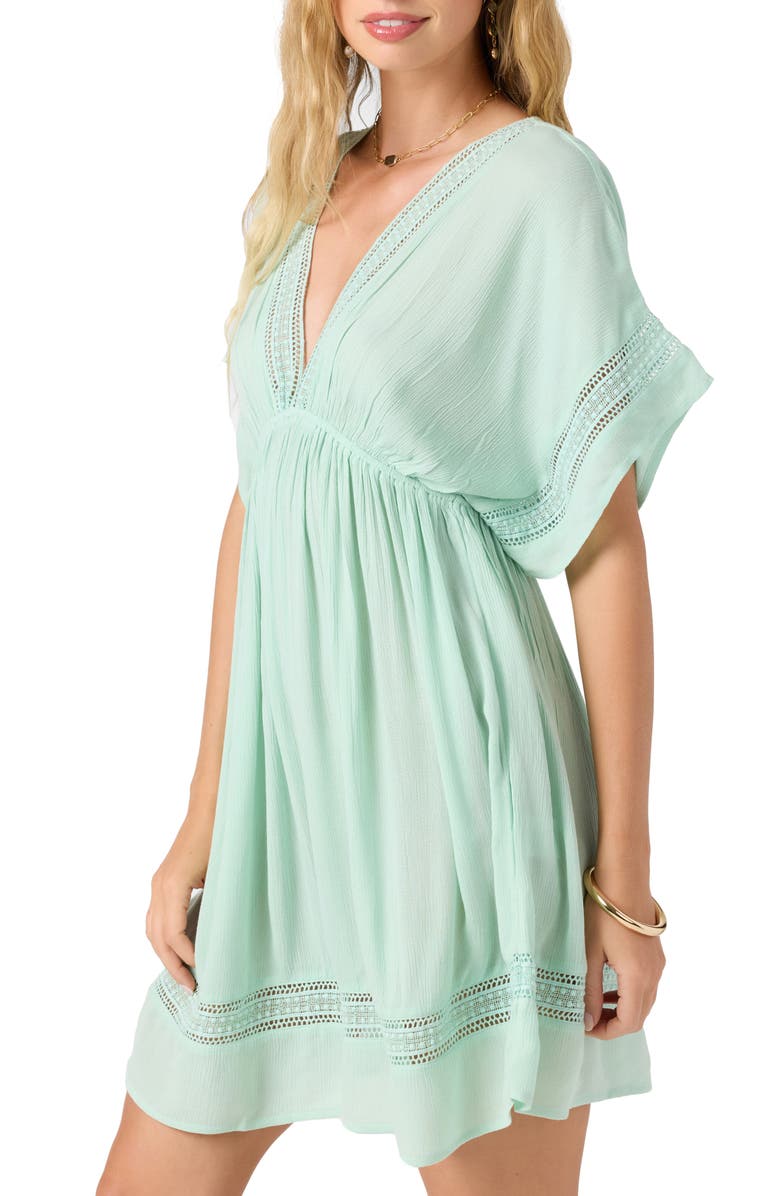 O'Neill Kleo Cover-Up Minidress, Alternate, color, Opal