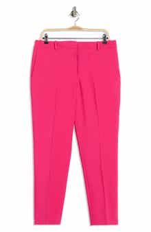 DKNY Pleated Straight Leg Pants