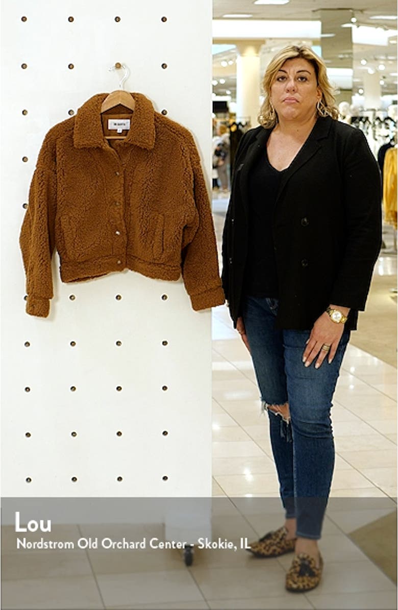 BB Dakota Faux Fur Bomber Jacket, sales video thumbnail