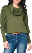 GIBSONLOOK Cozy Up Cowl Neck Sweater