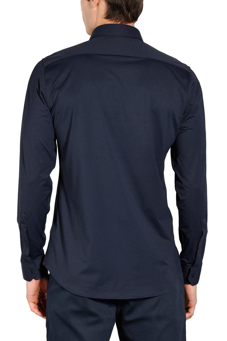 Long Sleeve Everyday Tech Shirt, Alternate, color, Navy