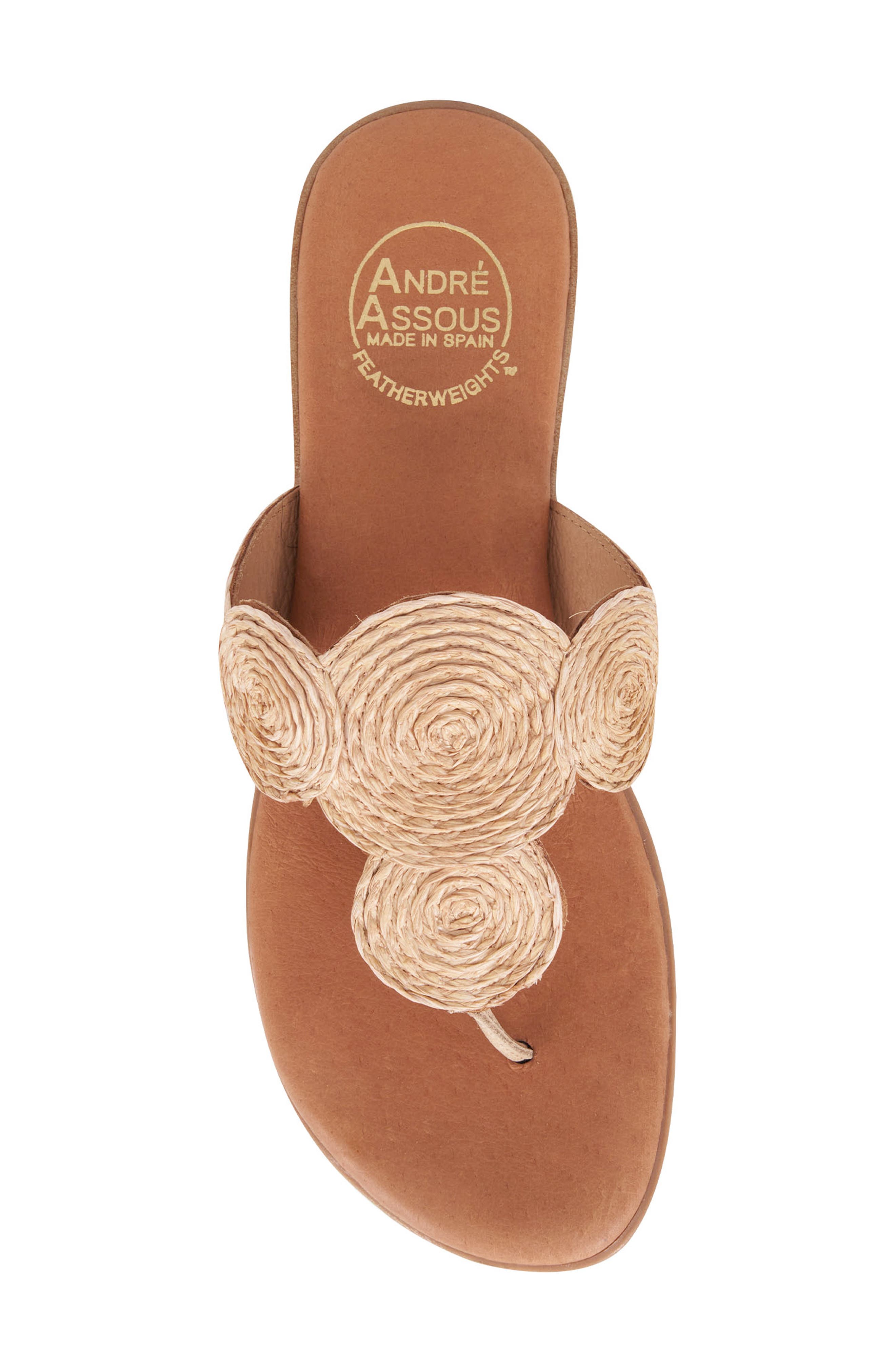 André Assous Nikky Featherweights<sup>™</sup> Flip Flop, Alternate, color, Natural