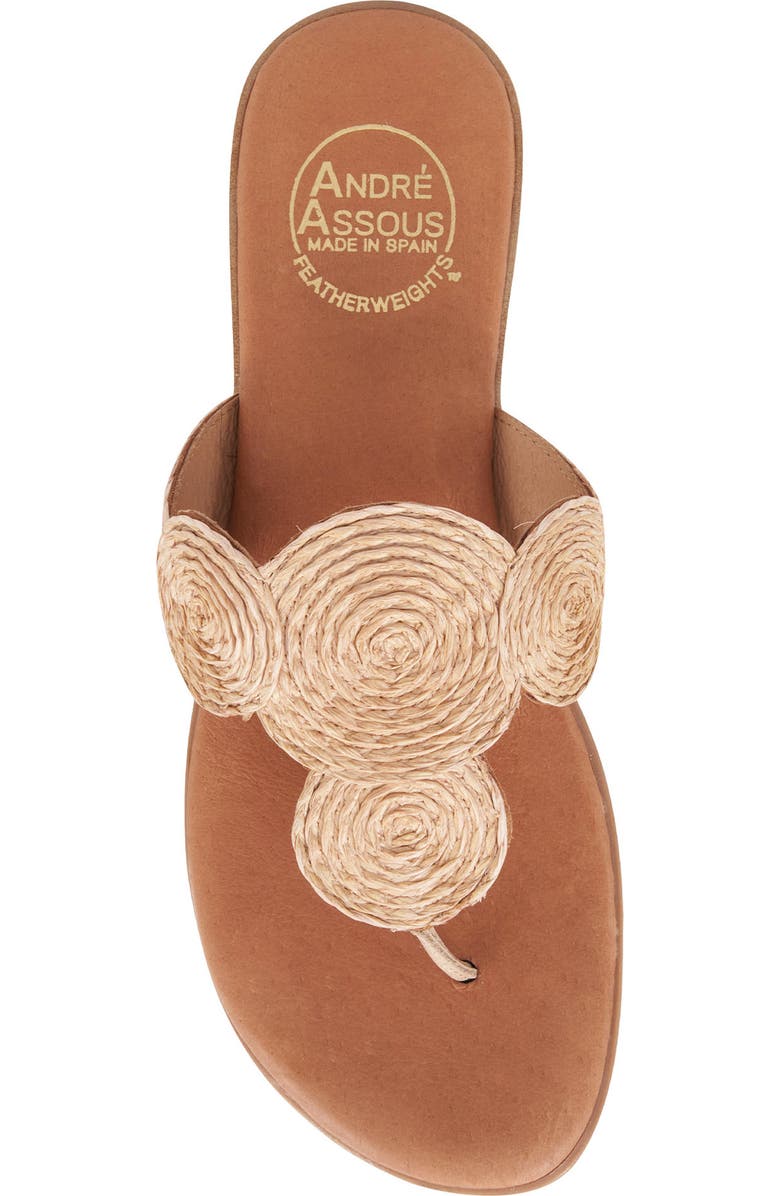 André Assous Nikky Featherweights<sup>™</sup> Flip Flop, Alternate, color, Natural