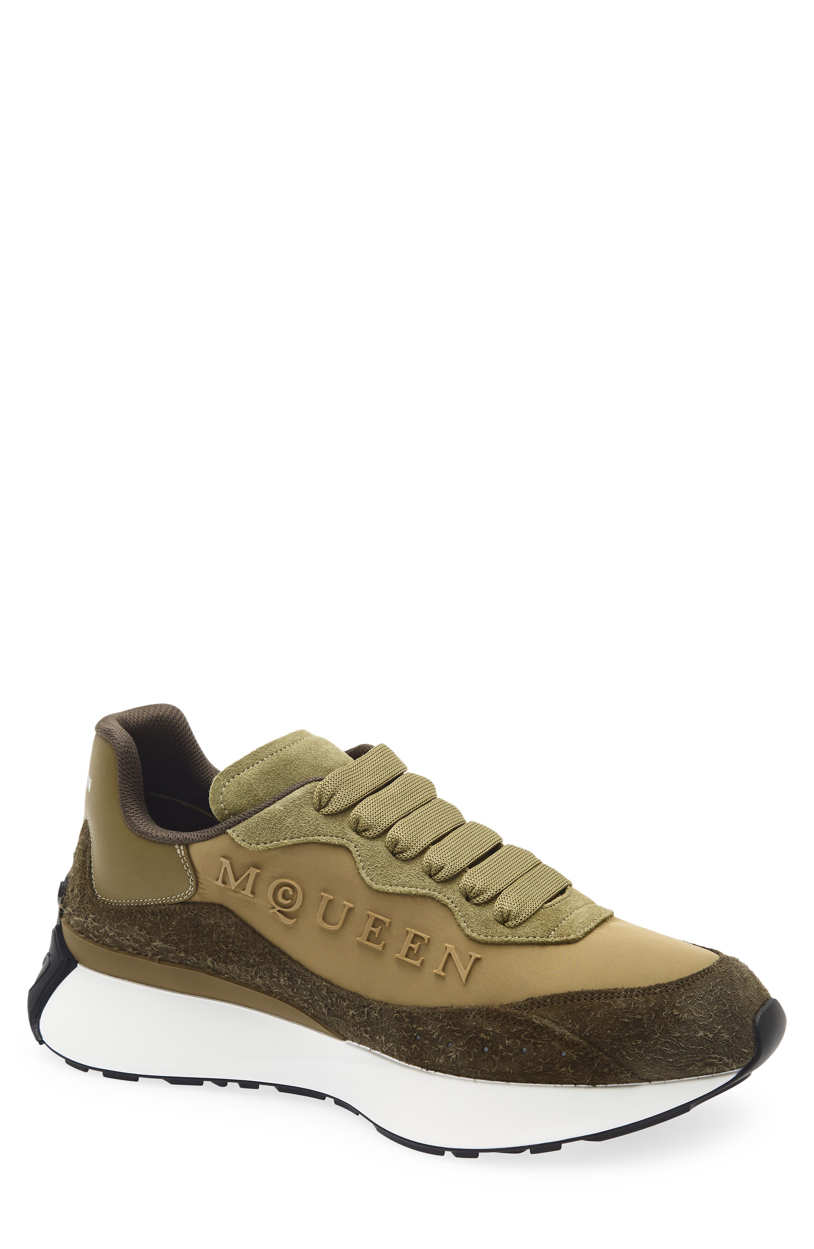 Sprint Runner Sneaker, Main, color, GRASS GREEN