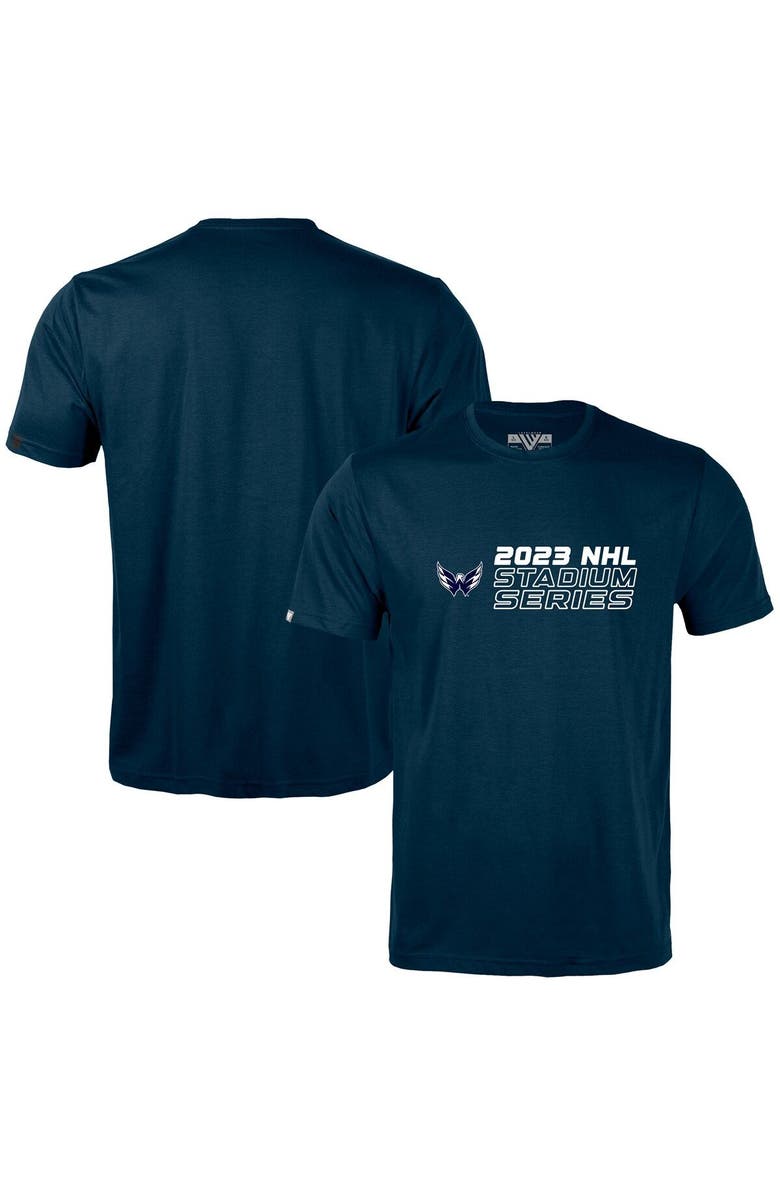 LEVELWEAR Youth Levelwear Navy Washington Capitals 2023 NHL Stadium Series Richmond Core T-Shirt, Main, color, Navy