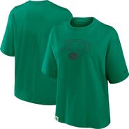 Nike Women's Nike Green New York Jets Glory Arch Boxy T-Shirt