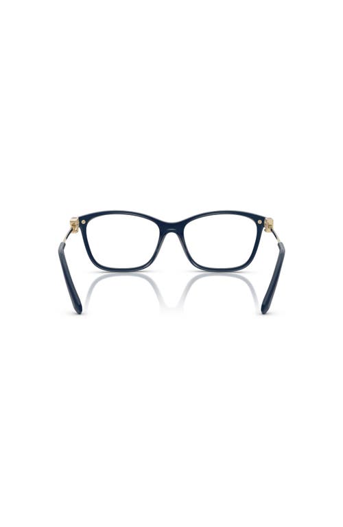 Ralph Lauren 55mm Butterfly Optical Glasses In Black