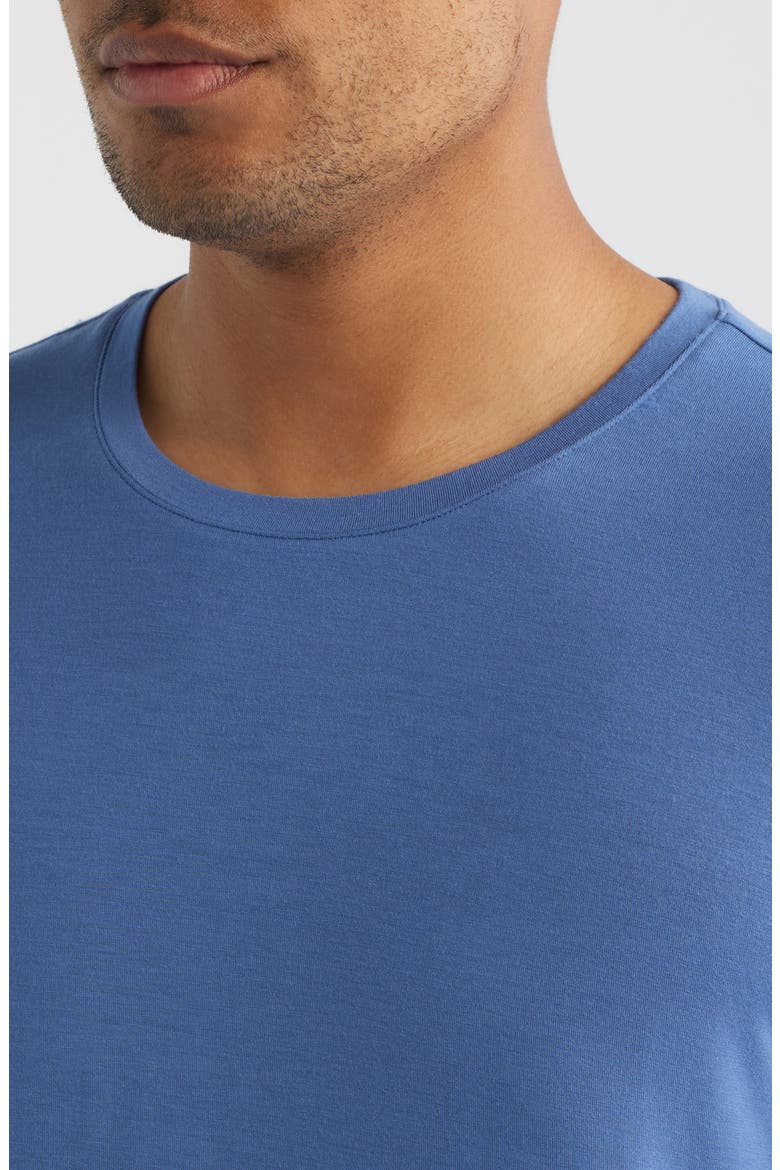 Moonlight Eco Stretch Modal Pajama T-Shirt, Alternate, color, BLUE BIJOU