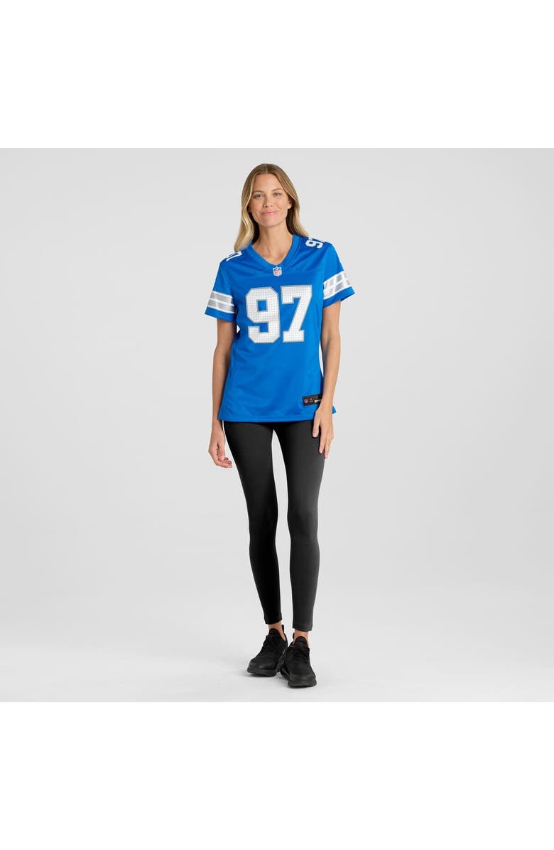 Nike Women's Nike Aidan Hutchinson Blue Detroit Lions Game Jersey, Alternate, color, Blue