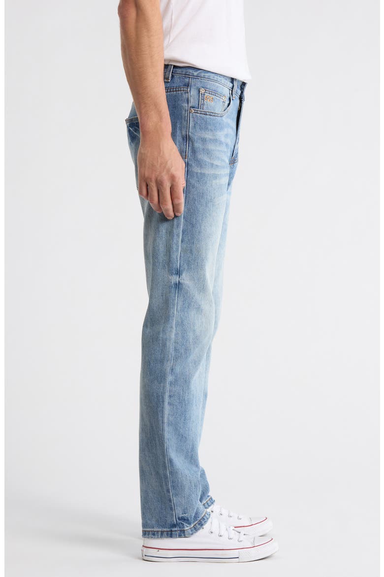 Stock Straight Leg Jeans, Alternate, color, NIRVANA WASH