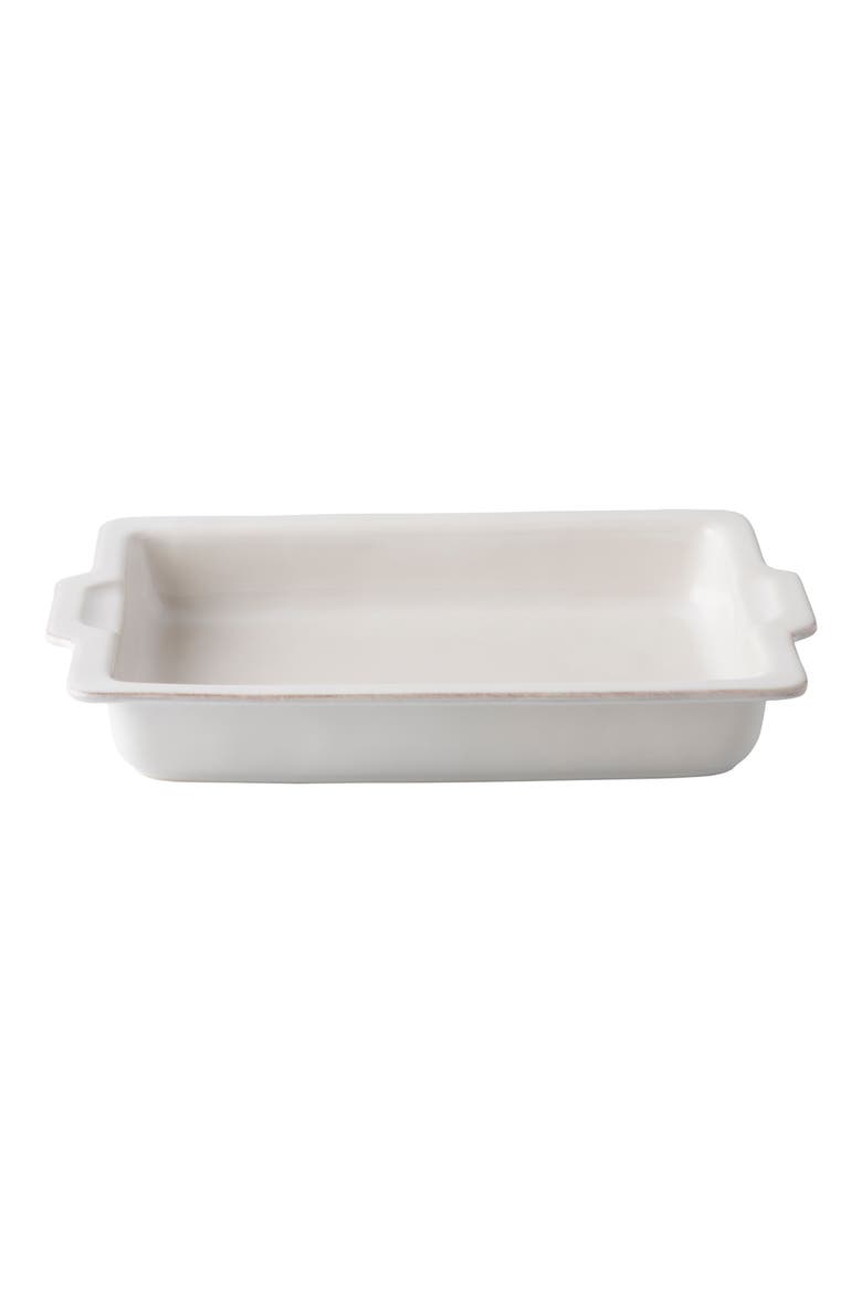 Puro Large Ceramic Baking Dish, Main, color, WHITEWASH