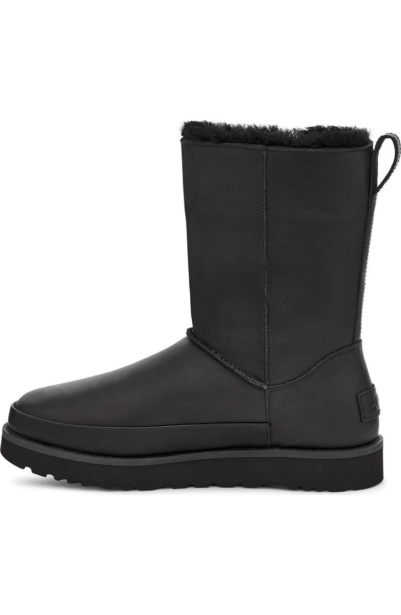 UGG<sup>®</sup> UGG Classic Zip Genuine Shearling Bootie, Alternate, color,
