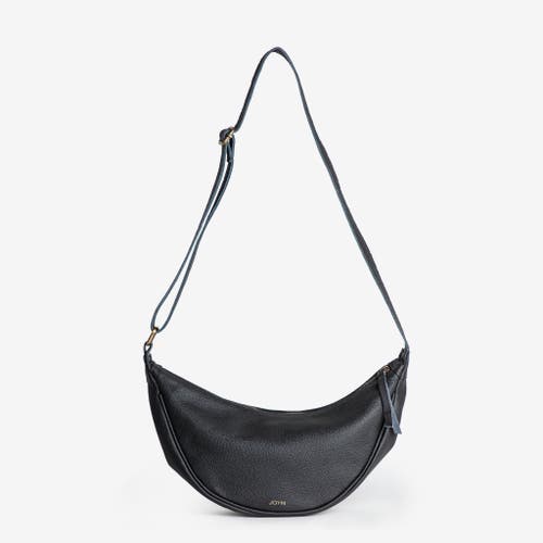 Joyn Leather Moon Sling In Black