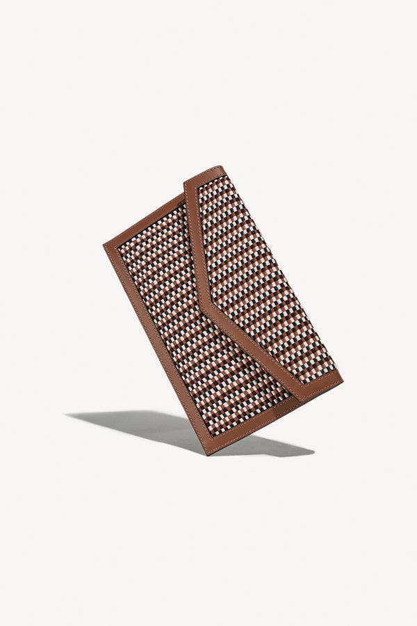 Amambaih Envelope small, Alternate, color, Cognac