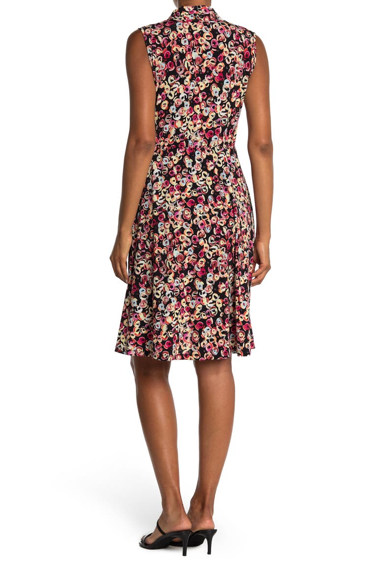 Prescott Sleeveless Wrap Dress, Alternate, color, BRISTOL