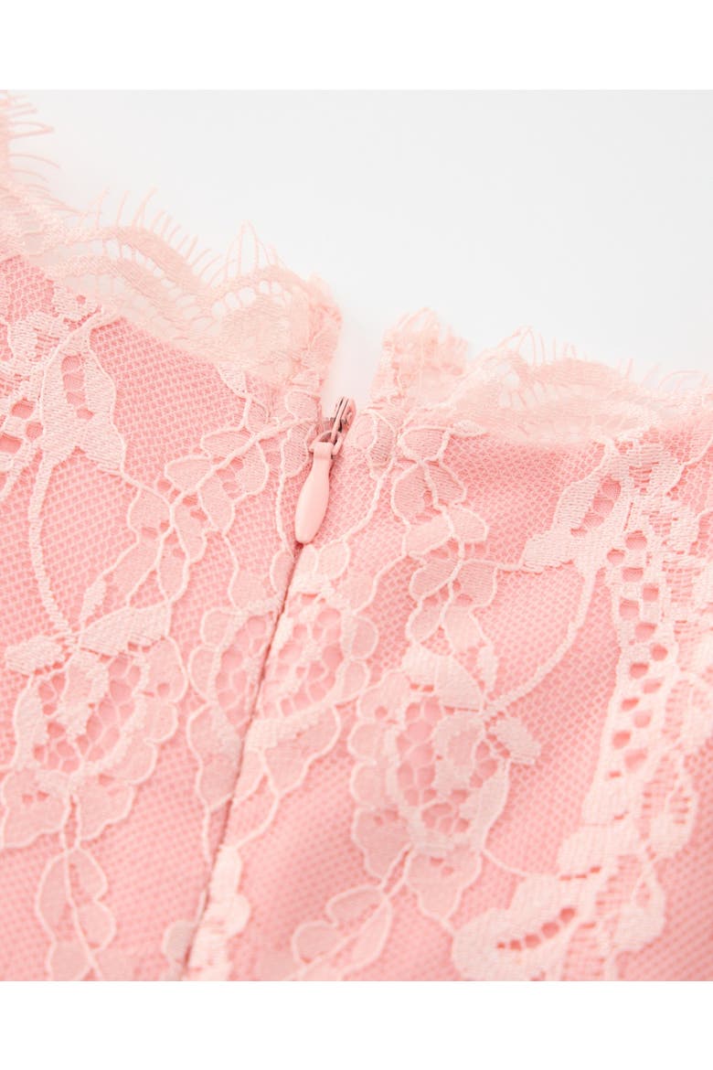 Peggy Lace Midi Dress, Alternate, color, Pink