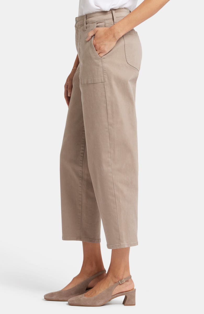 NYDJ Utility Pocket Relaxed Crop Straight Leg Jeans, Alternate, color, Country Oak