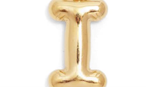 Petit Moments Bubble Initial Necklace In Gold - I