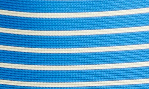 Robin Piccone Parker Tank Bikini Top In Hydra/ecru
