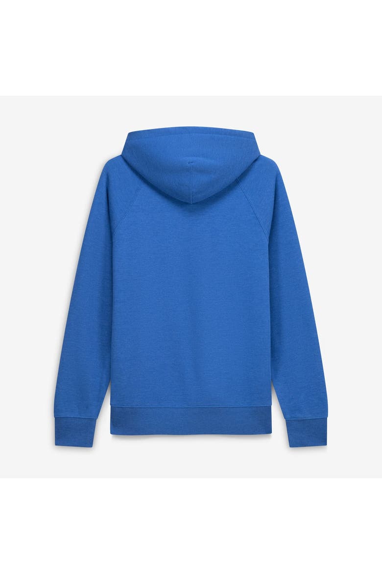 Unisex Homage Blue New York Knicks Logo Tri-Blend Raglan Hoodie, Alternate, color, Blue