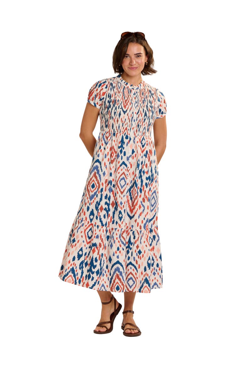 Eirini Bodice Tiered Maxi Dress, Main, color, Multi