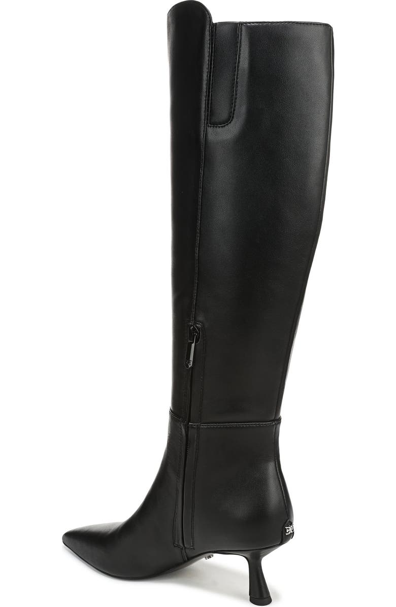 Sam Edelman Taylin Knee High Boot, Alternate, color, Black Leather
