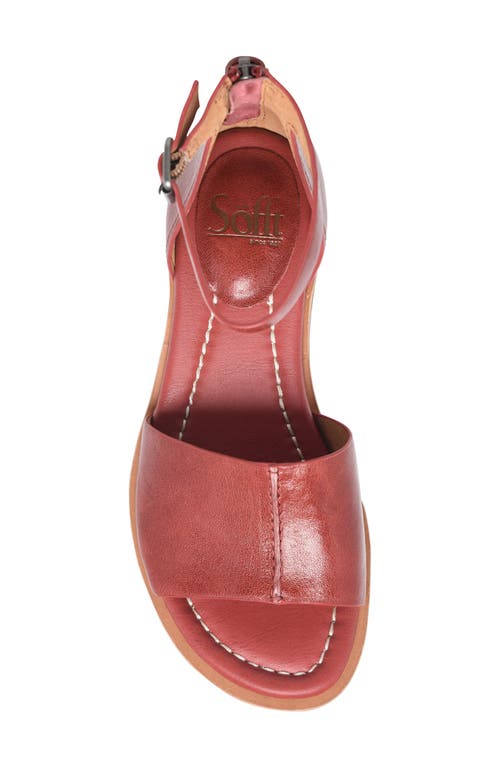 Söfft Faxyn Ankle Strap Sandal In Desert Rose