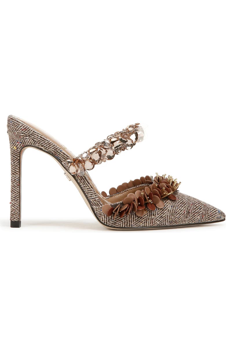 Sam Edelman Athena Pointed Toe Mule, Alternate, color, Brown Multi