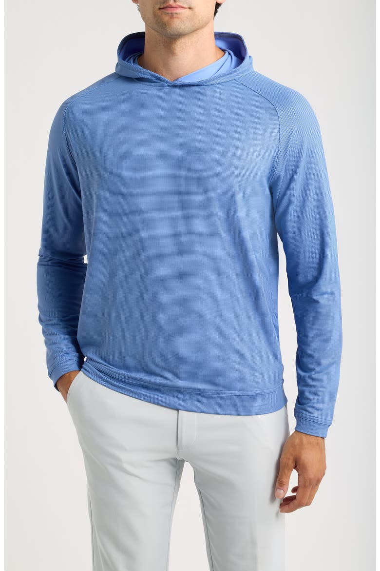 Pine Performance Hoodie, Main, color, BALI BLUE