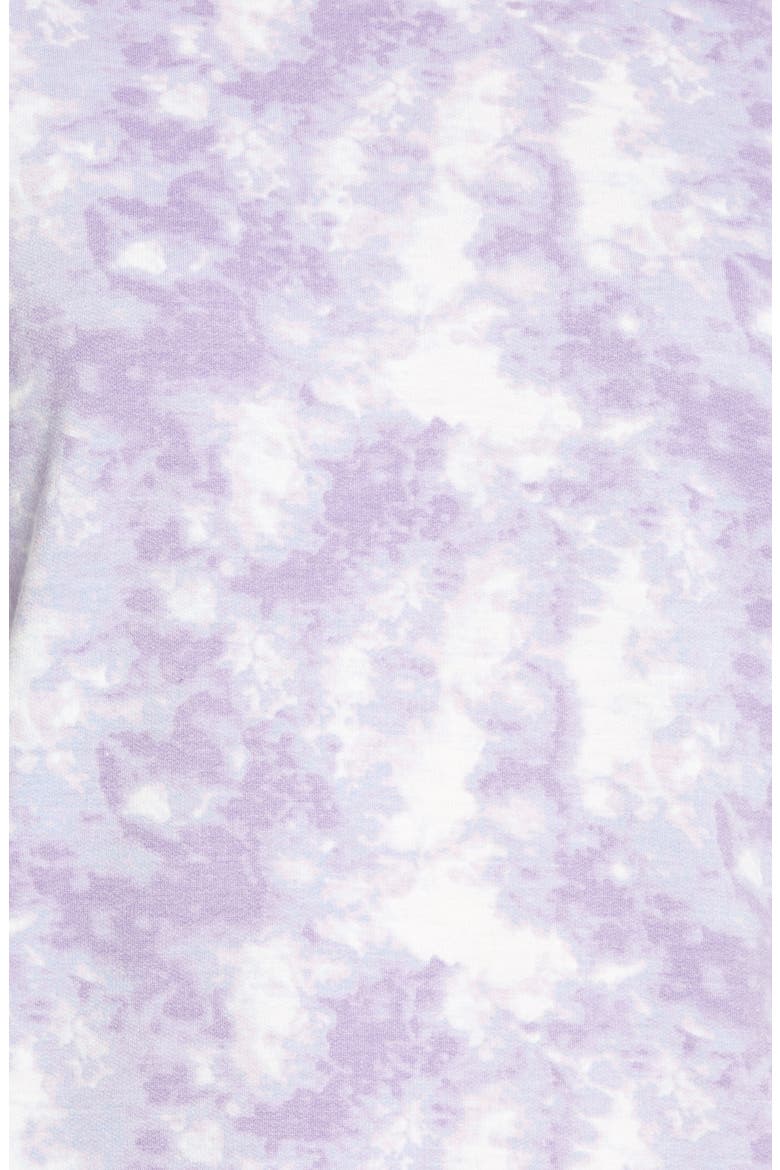 Tie Dye Sweatshirt, Alternate, color, PURPLE TIE DYE