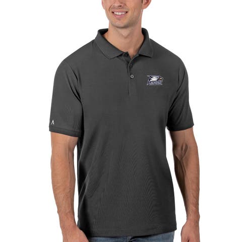Men
s Antigua Anthracite Georgia Southern Eagles Legacy Pique Polo