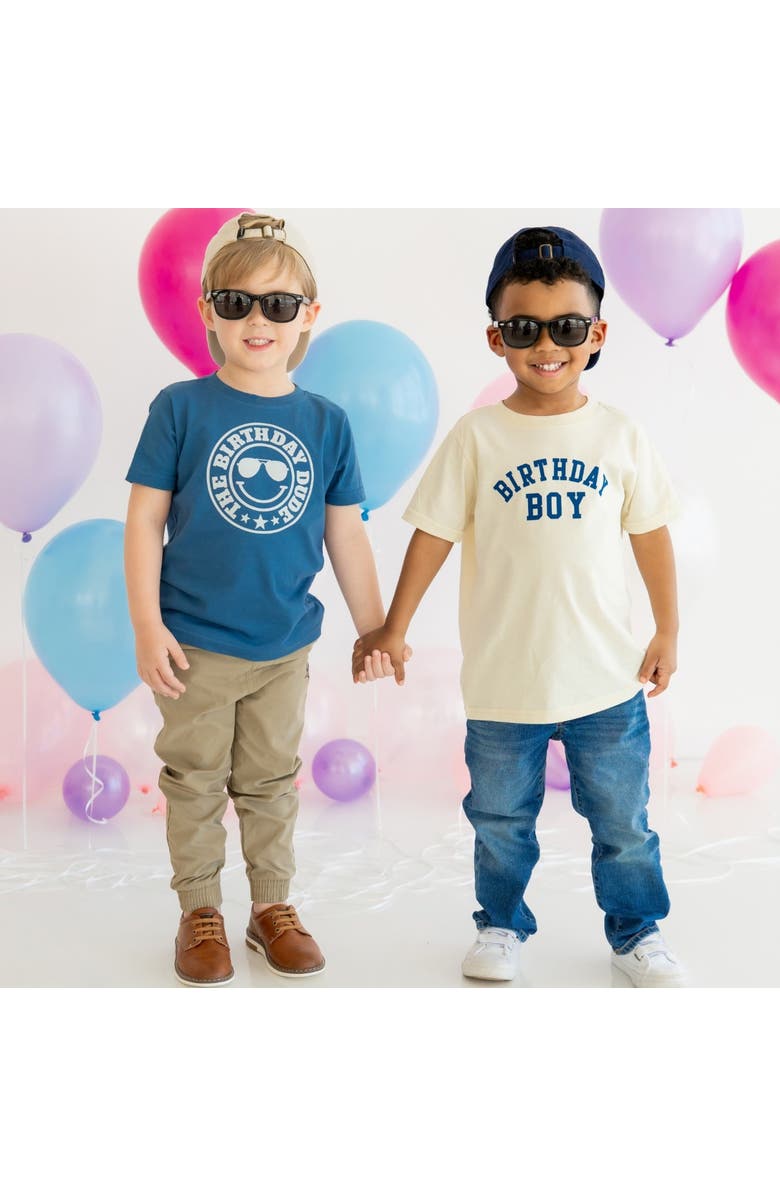 Sweet Wink Birthday Boy Varsity Short Sleeve T-Shirt, Alternate, color, 