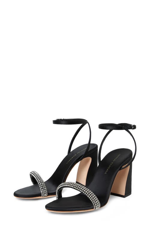 Loeffler Randall Malia Ankle Strap Sandal In Black