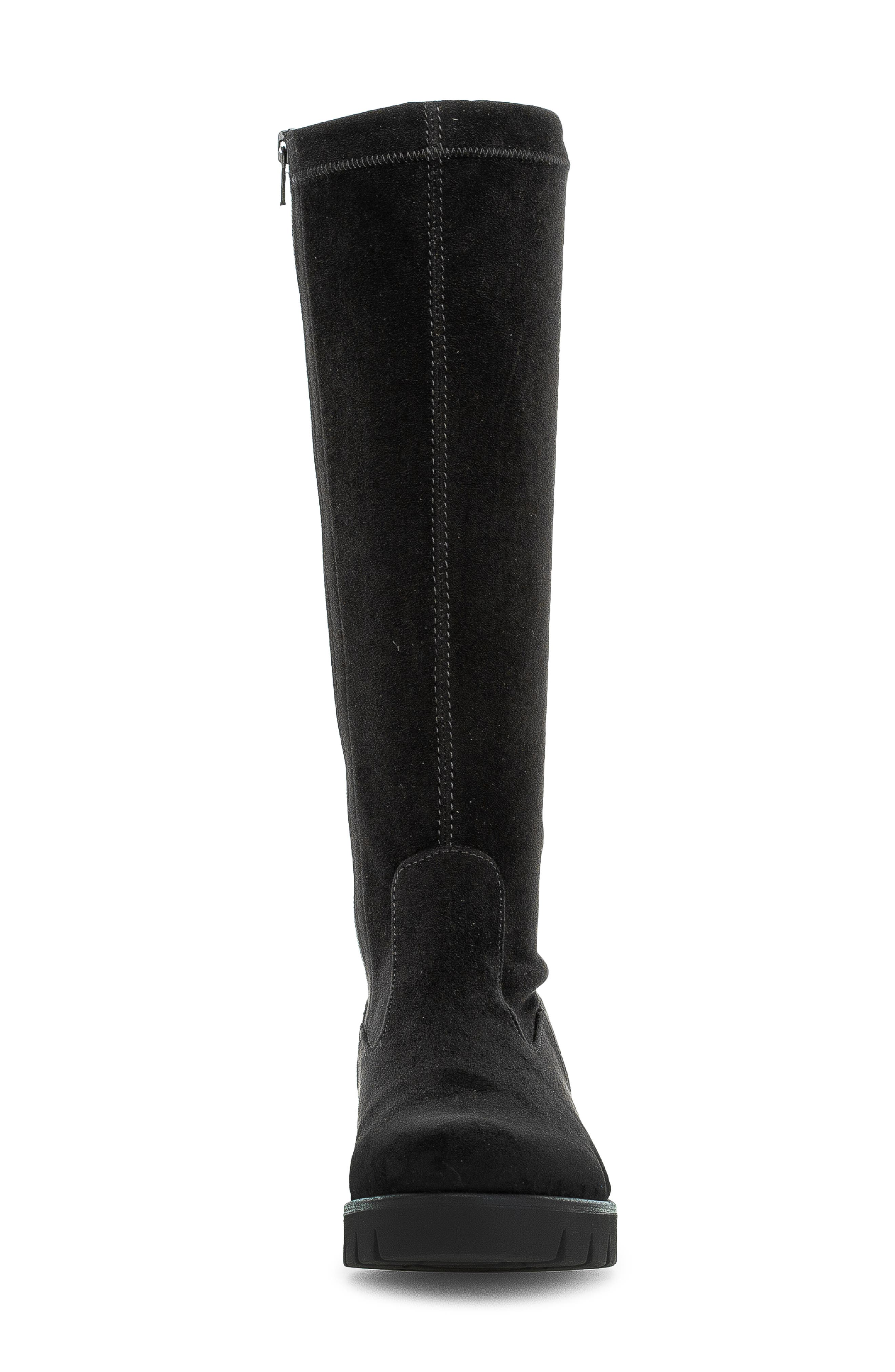Gabor Mid Calf Boot, Alternate, color, Black
