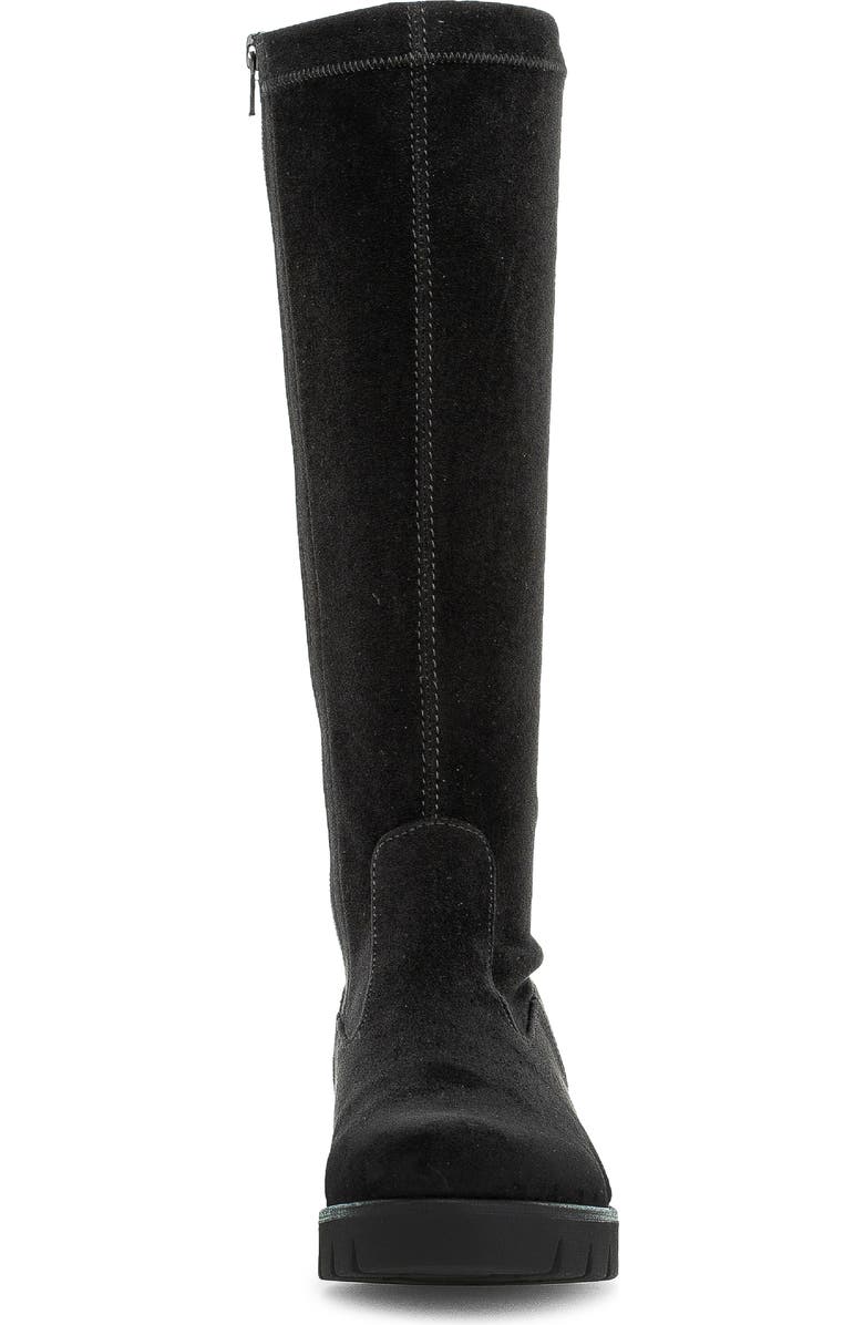 Gabor Mid Calf Boot, Alternate, color, Black