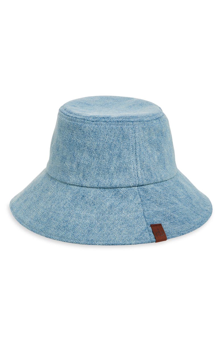rag & bone Harlow Denim Bucket Hat, Main, color,