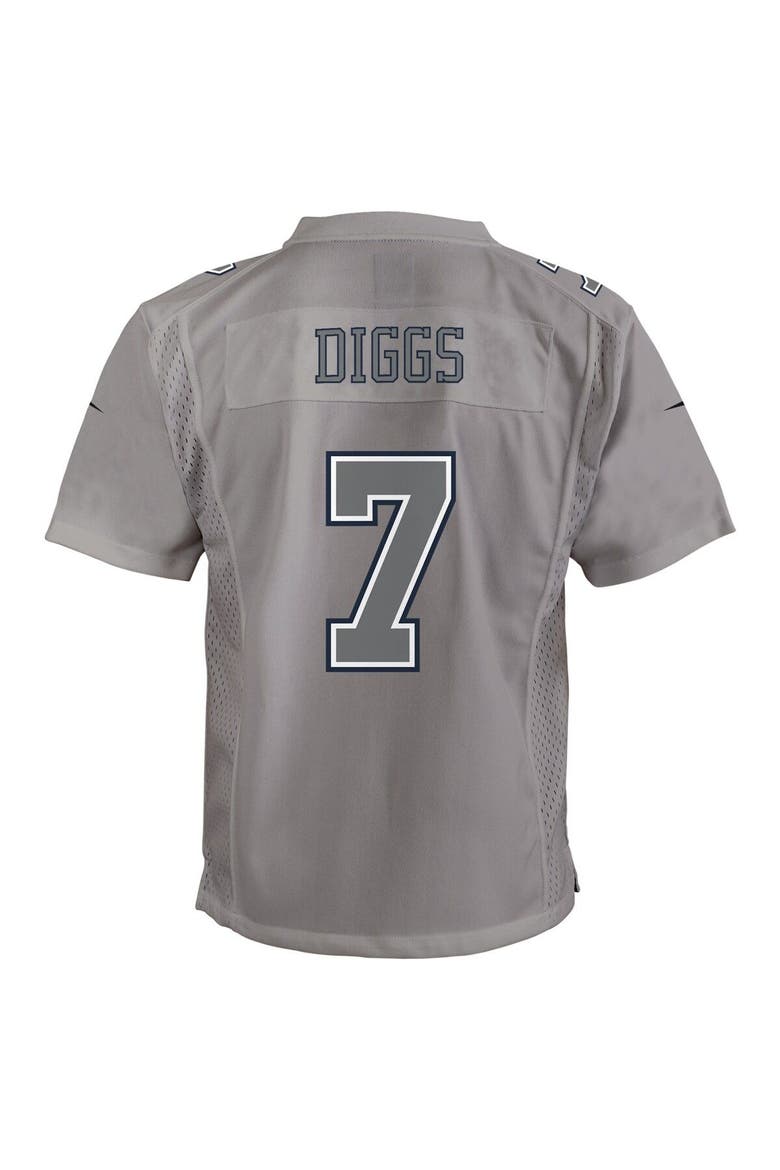Youth Nike Trevon Diggs Gray Dallas Cowboys Atmosphere Game Jersey, Alternate, color, Gray