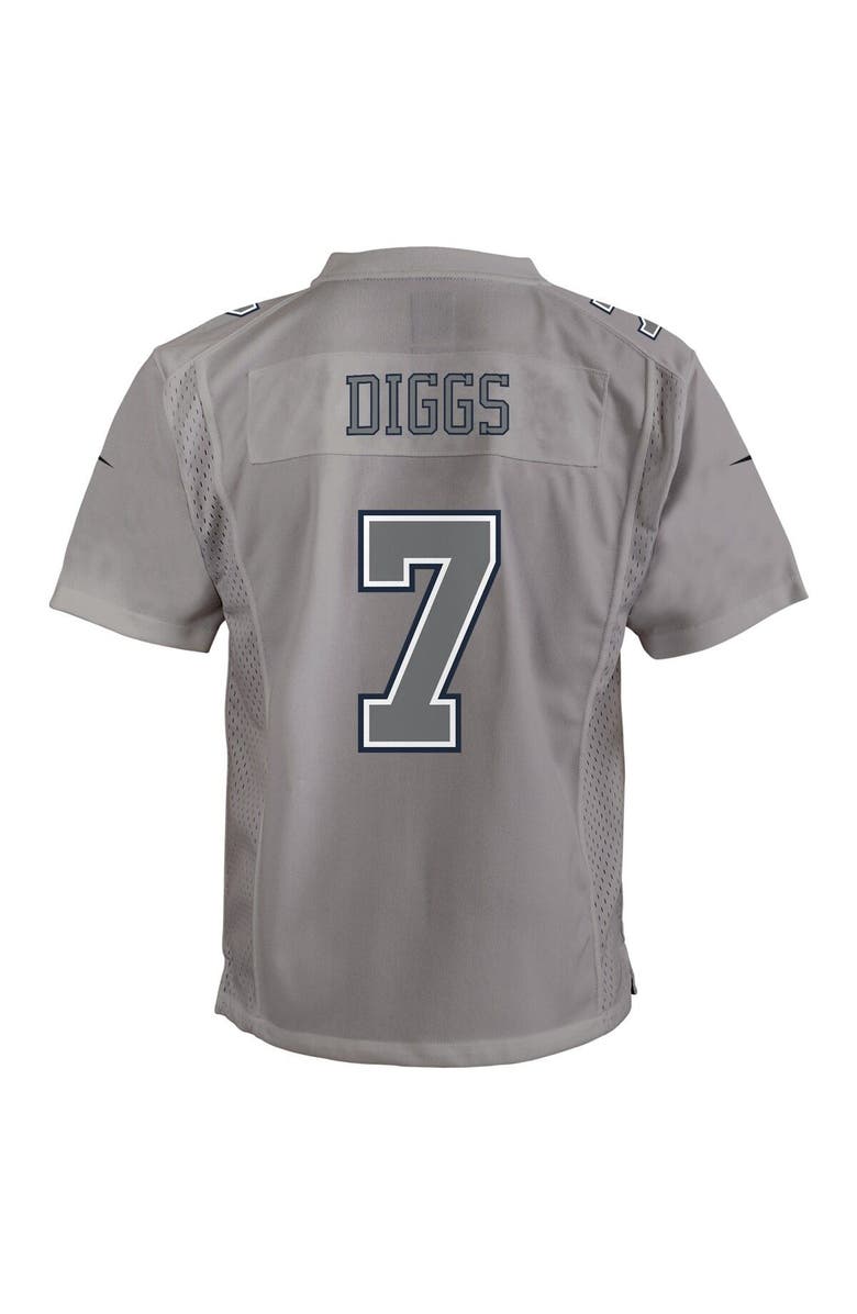 Nike Youth Nike Trevon Diggs Gray Dallas Cowboys Atmosphere Game Jersey, Alternate, color, Gray