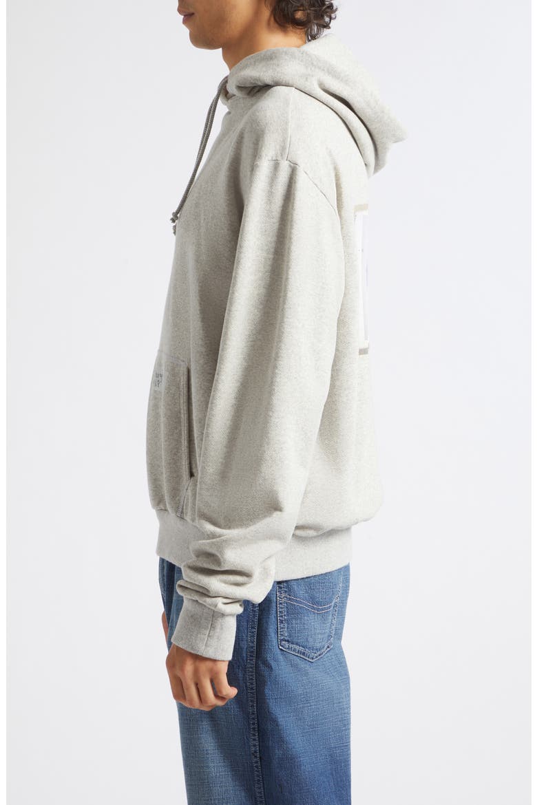 Regular Fit Logo Patch Hoodie, Alternate, color, GREY MELANGE